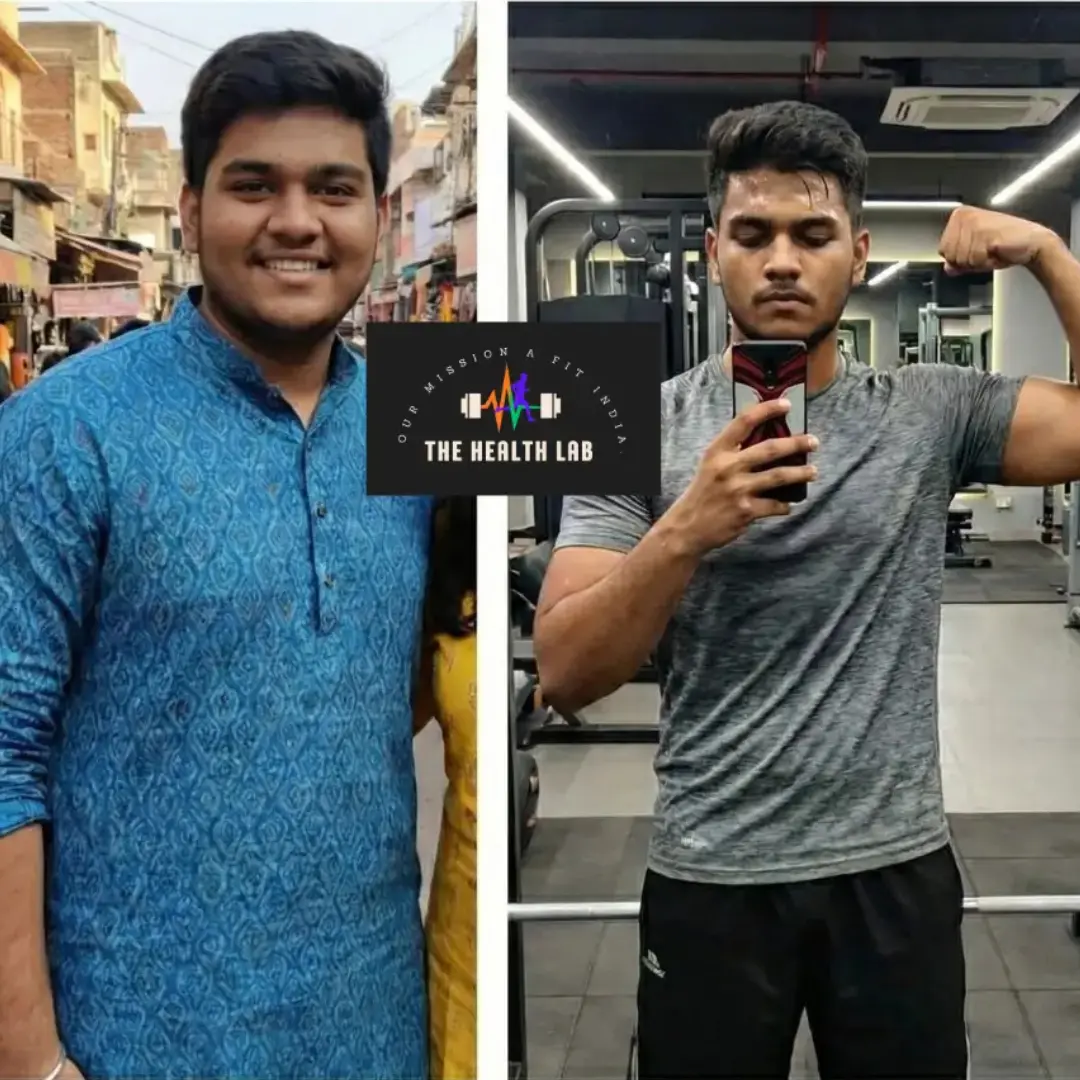 Rohan before-and-after progress photos