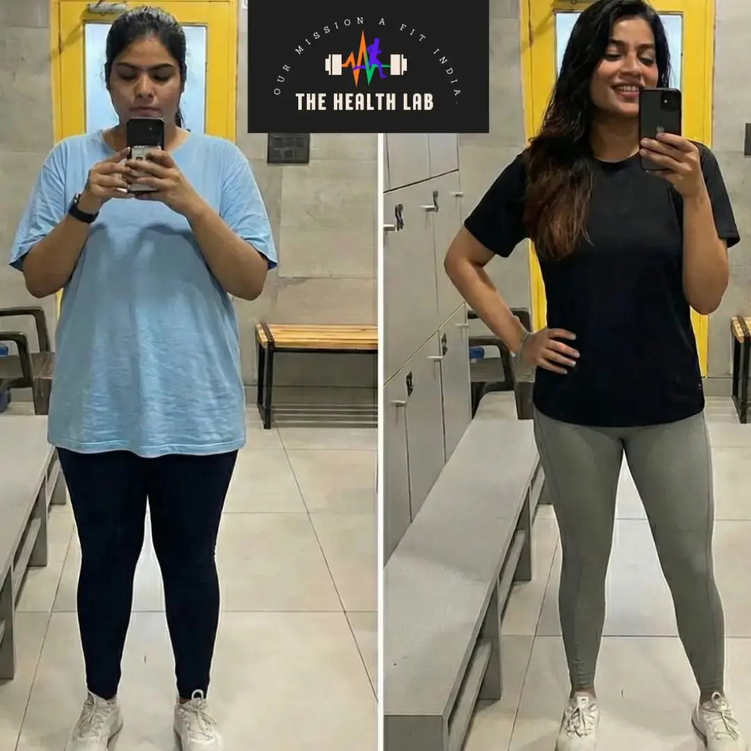 Neha Sharma before-and-after progress photos