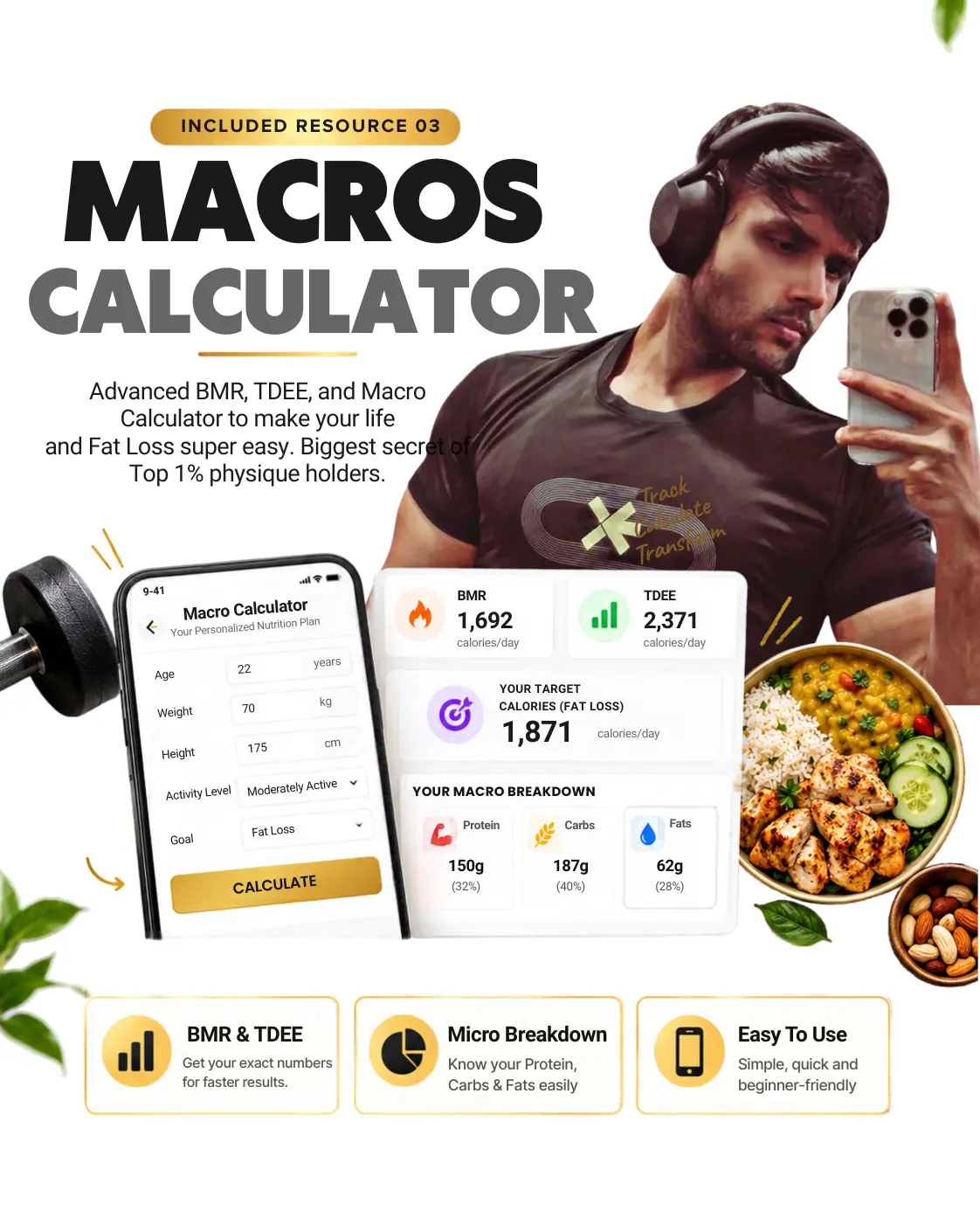 PERSONALIZED MACROS CALCULATOR