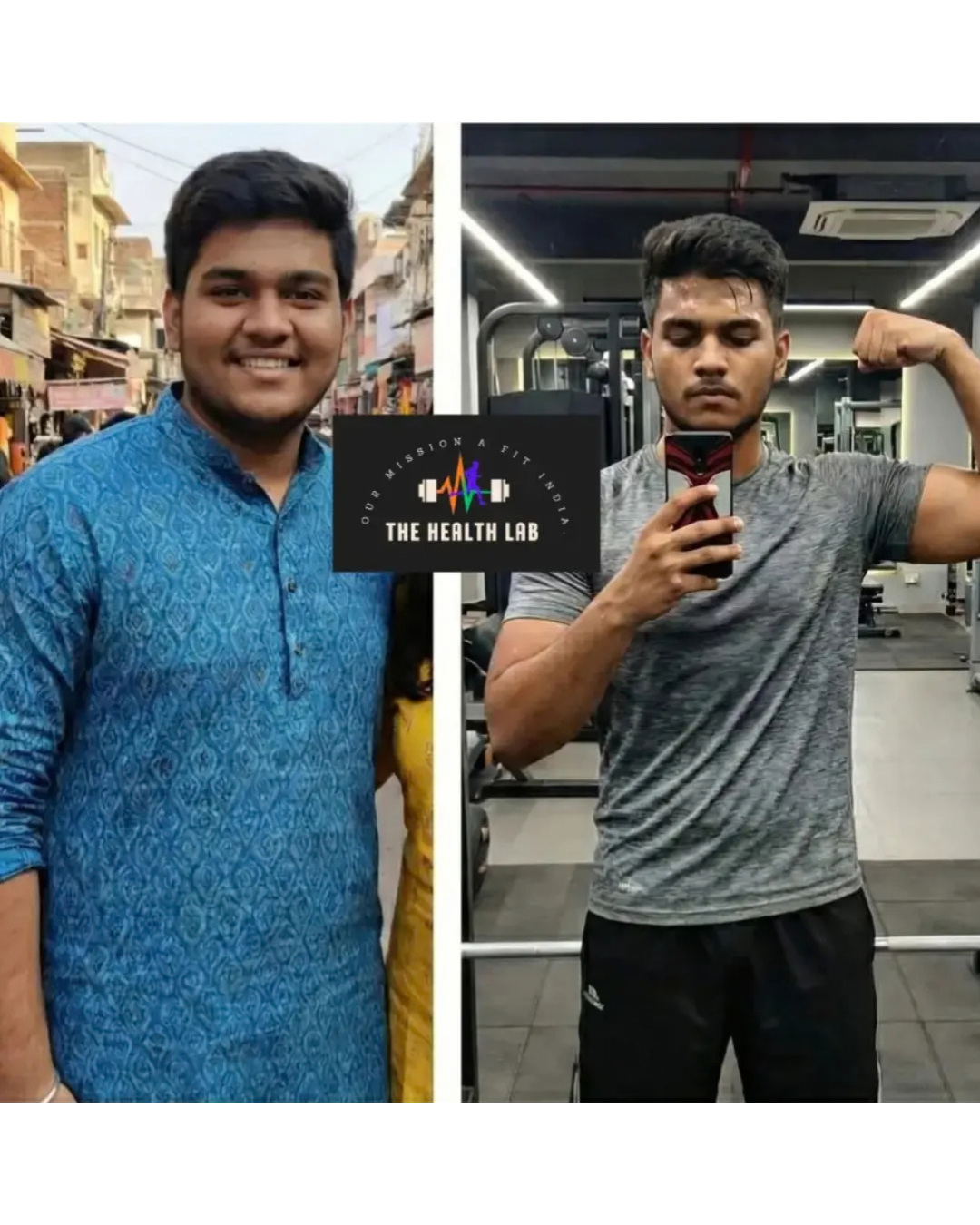 Rohan client before and after transformation